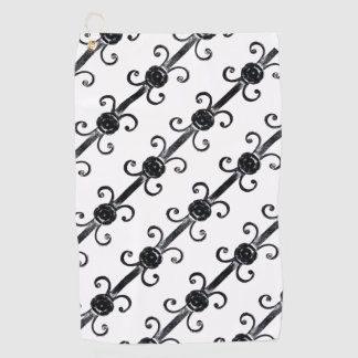 Serviette De Golf Golf Towel - Basilica Roses