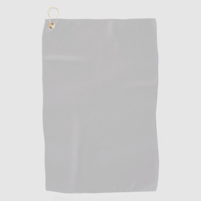 Serviette De Golf Gris Cendré, Nuage, Graine De Coton, (Devant)