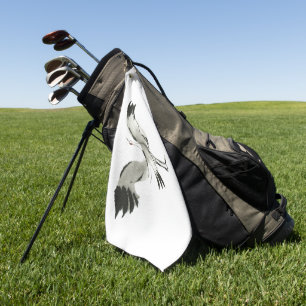 Serviette De Golf Grue