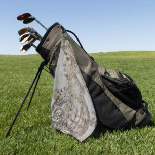 Serviette De Golf Guerrier casqué de Léonard