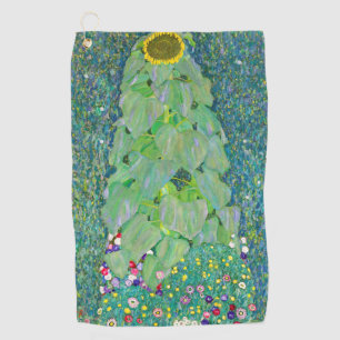 Serviette De Golf Gustav Klimt - Le tournesol