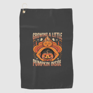 Serviette De Golf Halloween Faire Pousser un Petit Citrouille à l'In