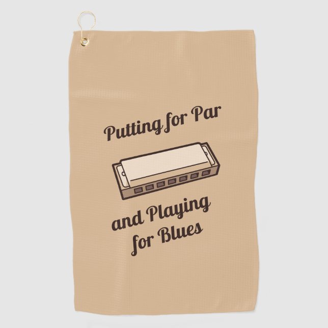 Serviette De Golf Harmonica (Devant)