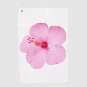 Serviette De Golf Hibiscus rose Fleur tropicale