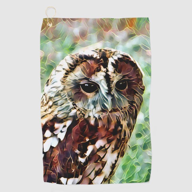 SERVIETTE DE GOLF HIBOU (Devant)