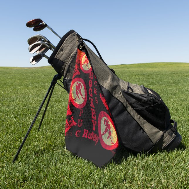 Serviette De Golf Hockey (Vert)