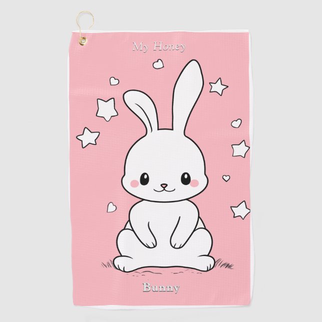 Serviette De Golf Honney Bunny (Devant)