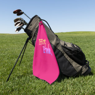 Serviette de golf Hot Pink