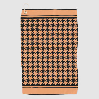 Serviette de golf Houndstooth