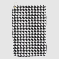 Houndstooth noir et blanc