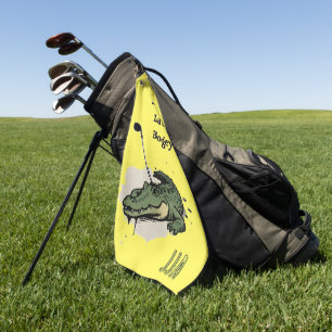 Serviette De Golf Housse de tête de golf Fun Gator