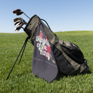 Serviette De Golf "I am a Daughter of the King" Golf Towel