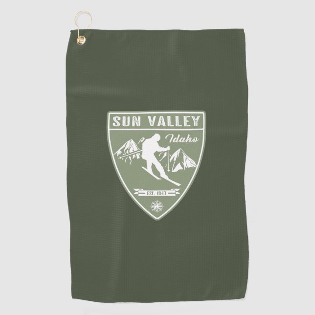 Serviette De Golf Idaho de Sun Valley (Devant)