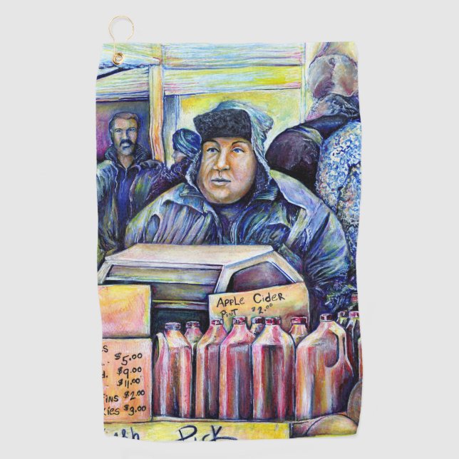 Serviette De Golf Il A Entendu, Ce Que J'Ai Vu (Devant)