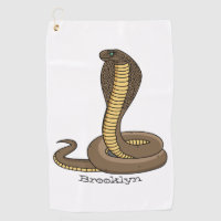 Illustration de serpent à cobra Brown