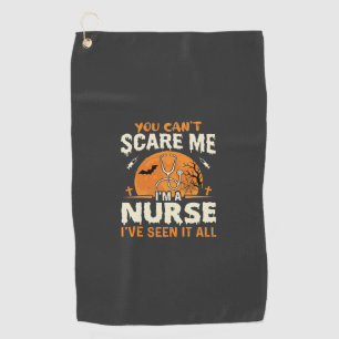 Serviette De Golf Infirmière d'Halloween Faites-moi peur