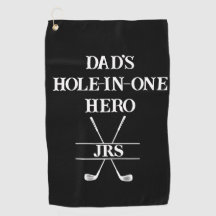 Initiales personnalisées papa's Hole-in-One Hero e