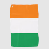 Irish Flag & Irlande golf /sports Golf Dublin