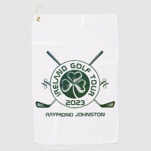 Serviette De Golf Irish Golf Ireland Golf Tour