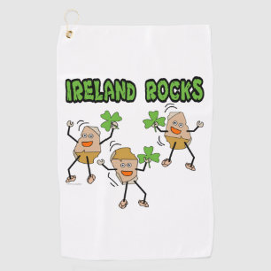 Serviette De Golf Irlande Rocks