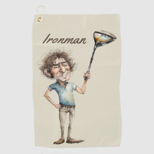 Serviette De Golf Ironman Golfer