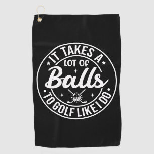 Serviette De Golf It Takes