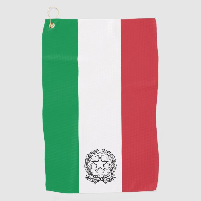 Serviette De Golf Italie (Devant)