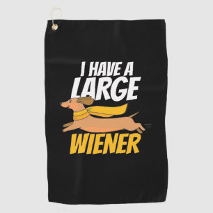 Serviette De Golf J'Ai Un Grand Évier