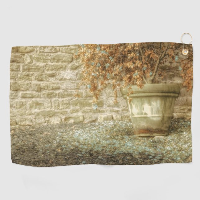 Serviette De Golf Jardin d'automne rustique (Horizontal)