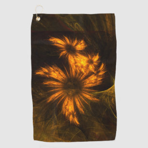Serviette De Golf Jardin mystique Art Abstrait