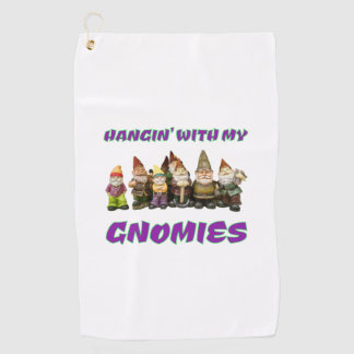 Serviette De Golf Je Pense À Mes Gnomes