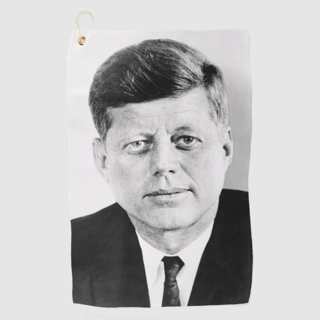 Serviette De Golf John Jack Kennedy Maison Blanche présidentielle am (Devant)