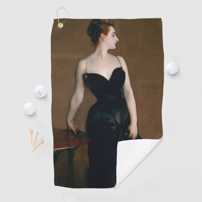 Serviette De Golf John Singer Sargent Madame X Classic Portrait (En situation)