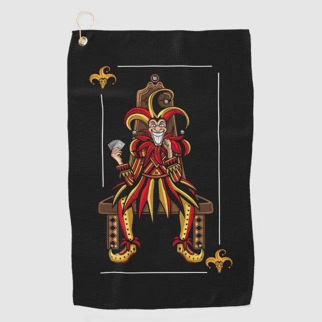 Serviette De Golf Jokers Wild (Devant)