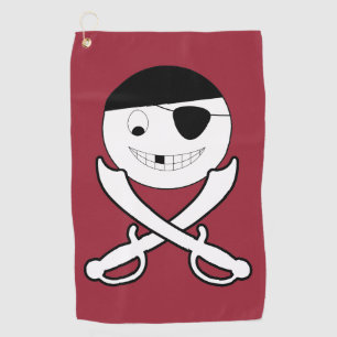 Serviette De Golf Jolly roger convivial