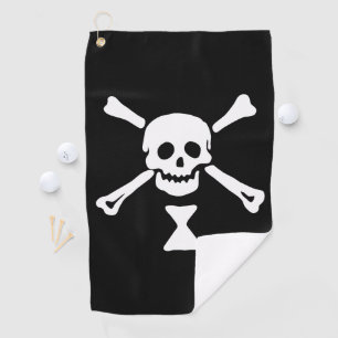 Serviette De Golf Jolly roger Drapeau Emanuel Wynne Pirate