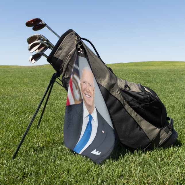 Serviette De Golf Joueur du président JOE BIDEN (Vert)
