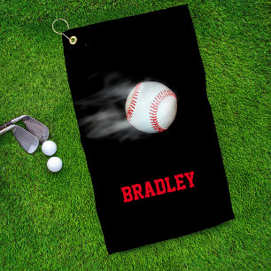 Serviette De Golf Joueur Personnalisé De L'Équipe De Ball