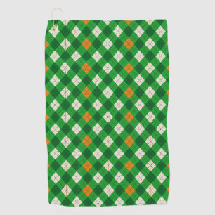 Serviette De Golf Jour de la Saint-Patrick couleurs irlandaises argy