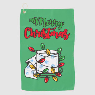 Serviette De Golf Joyeux Noël 2020 - Édition Papier Toilet