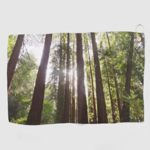 Serviette De Golf Jusqu'aux Séquoias le Matin