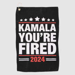 Serviette De Golf Kamala Vous êtes Fired Kamala Harris 2024