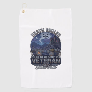 Serviette De Golf La mort sourit Vétéran Halloween Fantôme Cimetière
