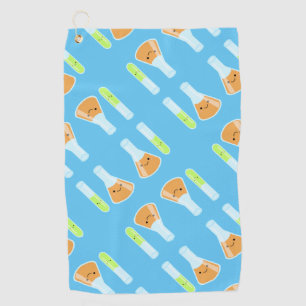 Serviette De Golf Laboratoire scientifique de Kawaii