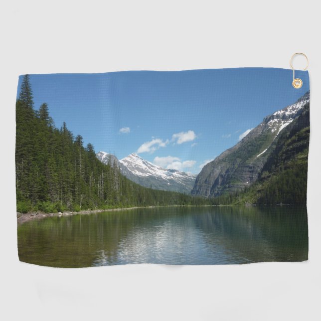 Serviette De Golf Lac Avalanche I dans le parc national Glacier (Horizontal)