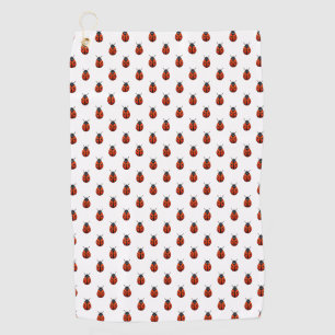 Serviette de golf Ladybugs