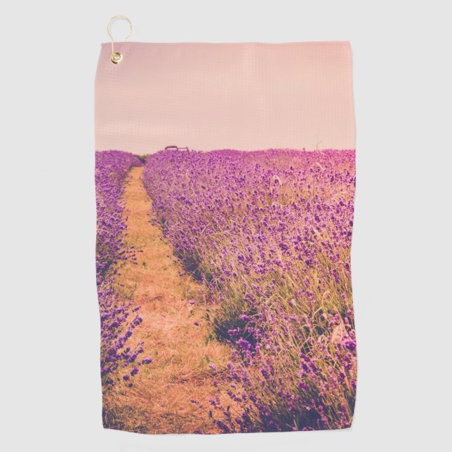 Serviette De Golf Lavander (Devant)