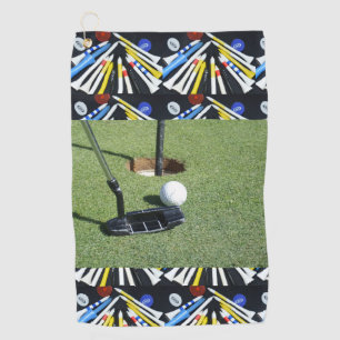 Serviette De Golf Le Golf Au Vert,