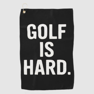 Serviette De Golf Le golf est dur humour de golf amateur de golf drô