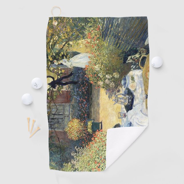 Serviette De Golf Le Luncheon Claude Monet (En situation)